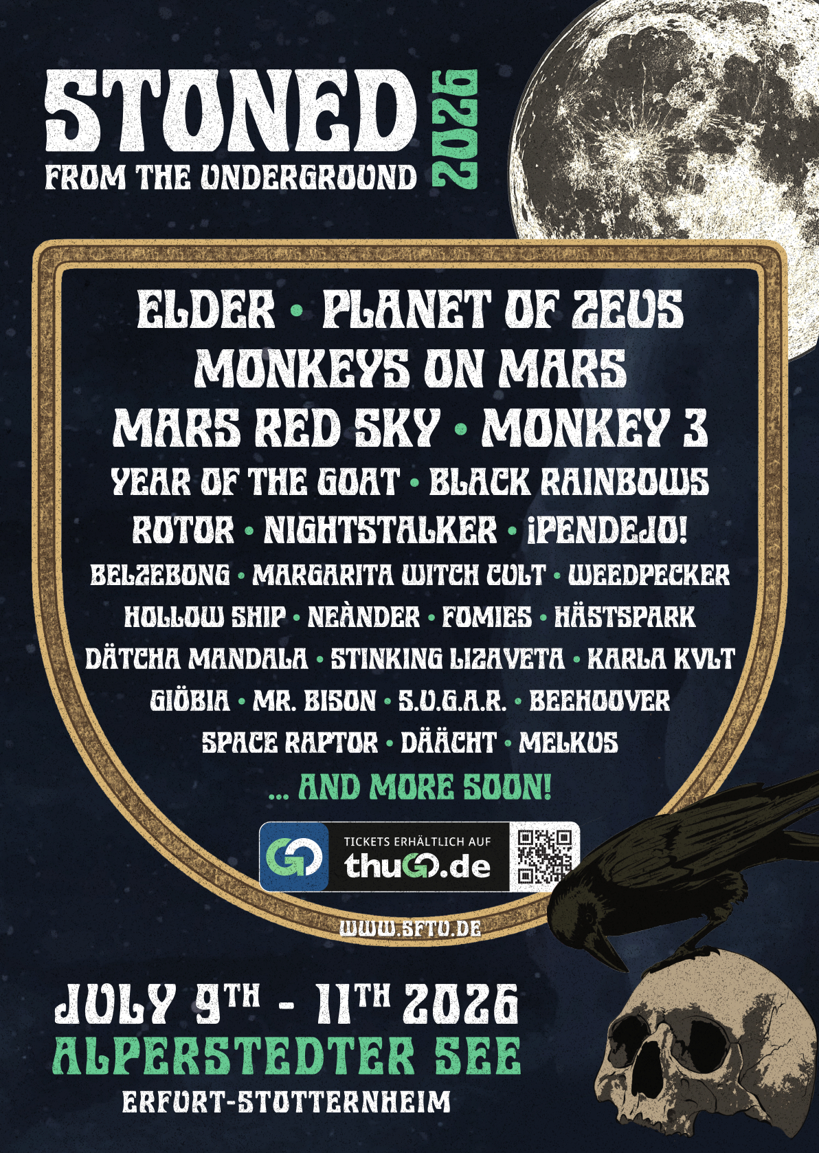 Stoned from the Underground Flyer